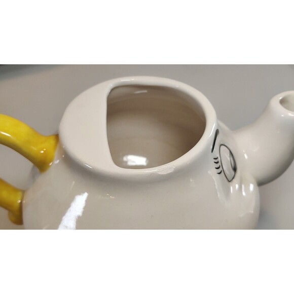 Ceramic Beauty and the Beast Tea Pot by Treasure Craft 1994 Mrs. Potts Made USA - Picture 15 of 15